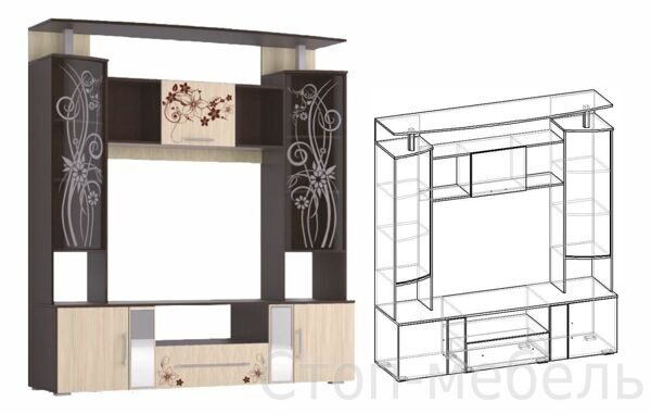 Центральная секция Кватро